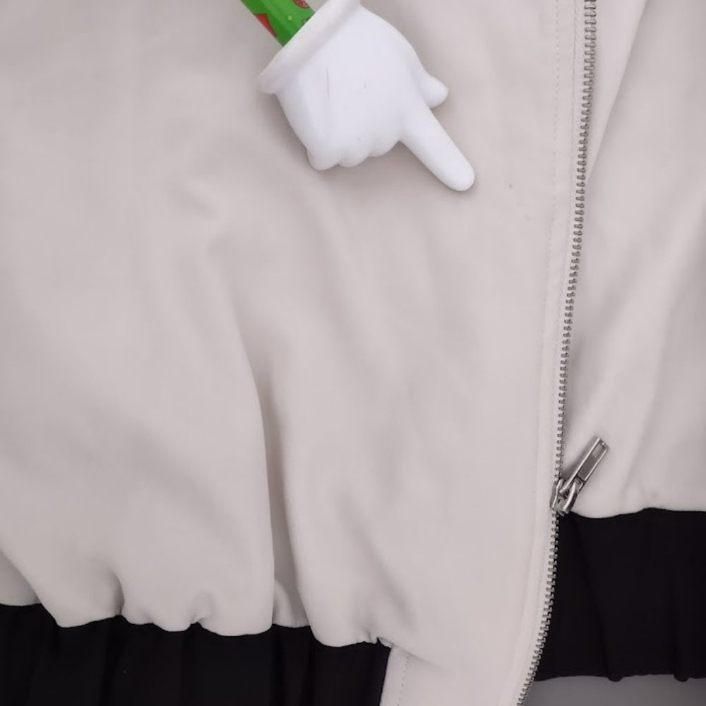 Shift Color Blocked Bomber Jacket - Picture 9 of 14